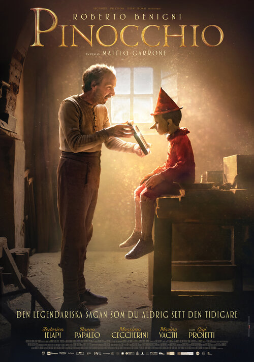 Omslag till filmen: Pinocchio